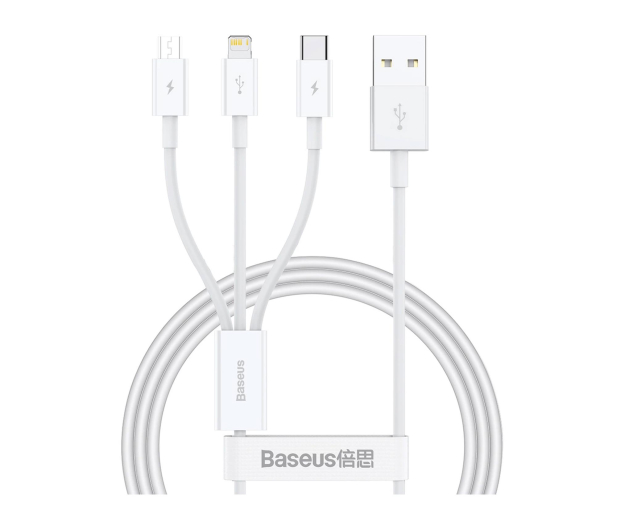 Baseus Kabel Superior Series USB-A - USB-C/Lightning/micro USB 3.5A - 1502054 - zdjęcie